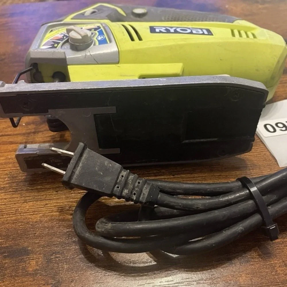✅Ryobi Corded Variable Speed Jigsaw JS481LG Wood Cutting Power Tool OEM #️⃣0972